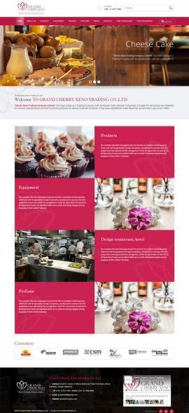 Website làm bánh