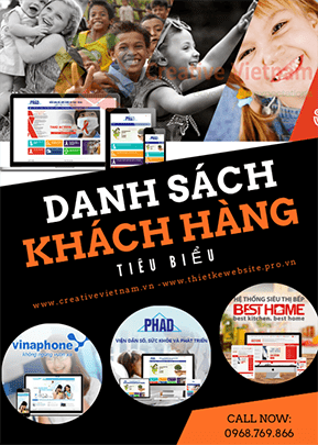 Danh sách khách hàng tiêu biểu CreativeVietnam