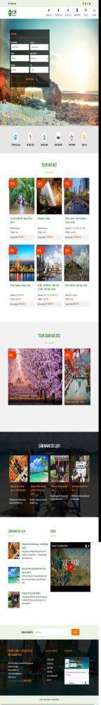 Webiste Du lịch 7tours