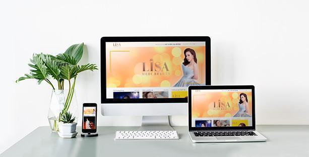 Website thẩm mỹ viện LISA MEDI BEAUTY