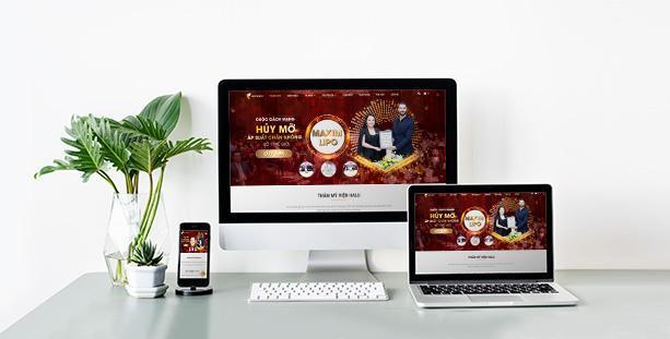 Website thẩm mỹ viện