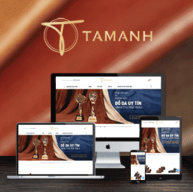 Website thời trang đồ da nam Tâm anh