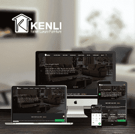 Website Nội thất Kenli