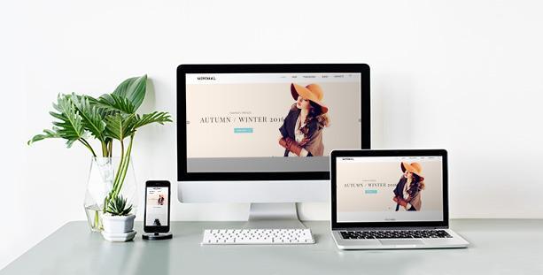 Website thời trang Minimal