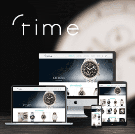 Mẫu website cửa hàng đồng hồ