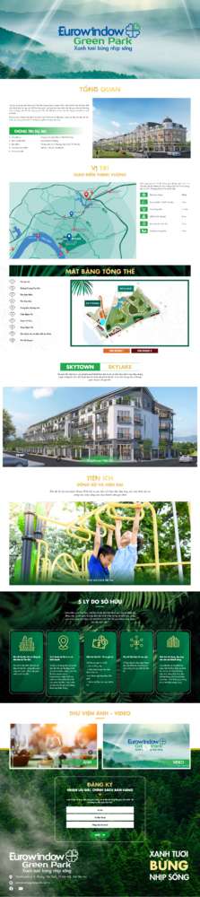 Landing page Eurowindow Green Park