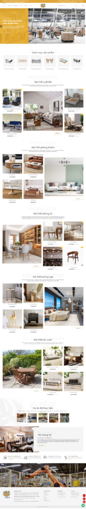 Website Nội thất Bảo Hân