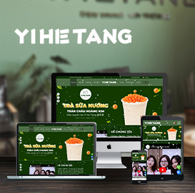 Website Trà Sữa YiHeTang