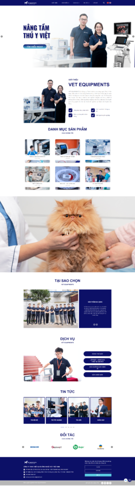 Website Thiết bị thú y Việt Nam