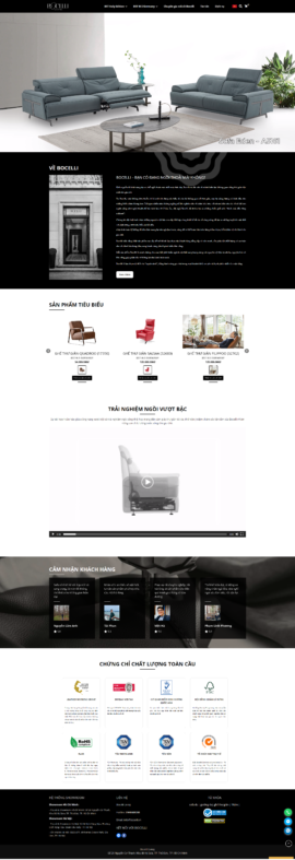 Website Bocelli Living