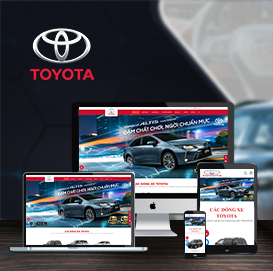 Thiết kế website Toyota