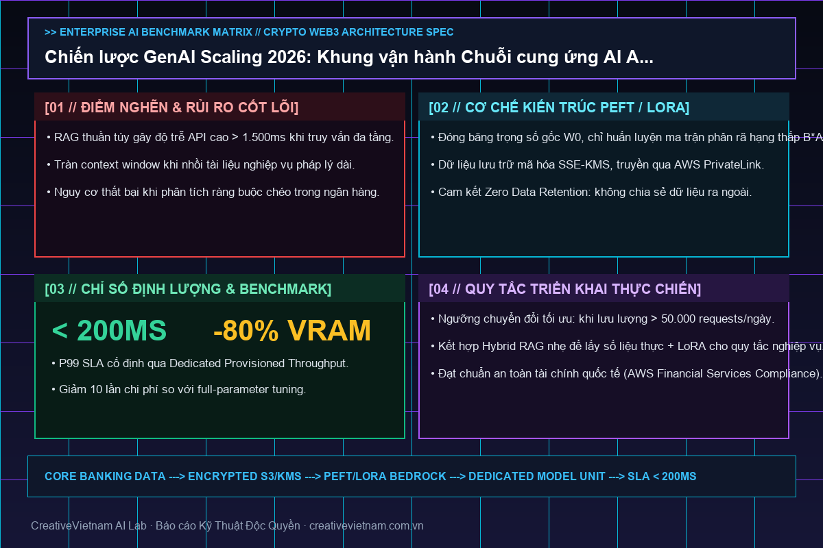 Chiến lược GenAI Scaling 2026: Khung vận hành Chuỗi cung ứng AI Agent theo chuẩn IBM và Adobe - Infographic & Key Takeaways