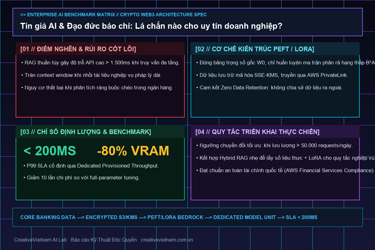 Tin giả AI & Đạo đức báo chí: Lá chắn nào cho uy tín doanh nghiệp? - Infographic & Key Takeaways