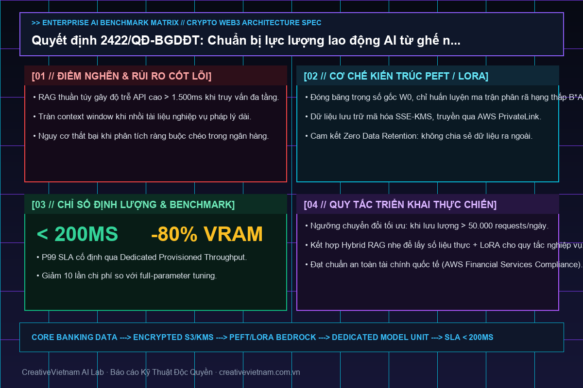 Quyết định 2422/QĐ-BGDĐT: Chuẩn bị lực lượng lao động AI từ ghế nhà trường - Infographic & Key Takeaways