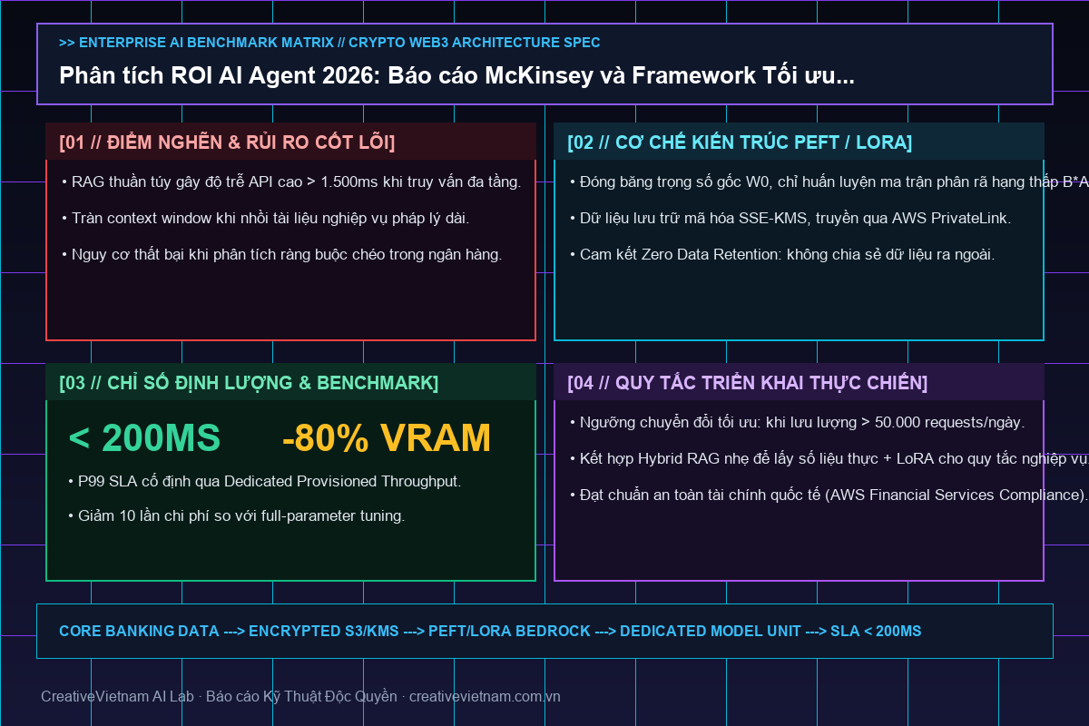 Phân tích ROI AI Agent 2026: Báo cáo McKinsey và Framework Tối ưu TCO Doanh nghiệp - Infographic & Key Takeaways