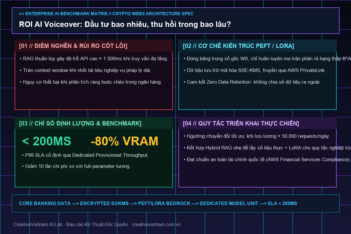 ROI AI Voiceover: Đầu tư bao nhiêu, thu hồi trong bao lâu? - Infographic & Key Takeaways