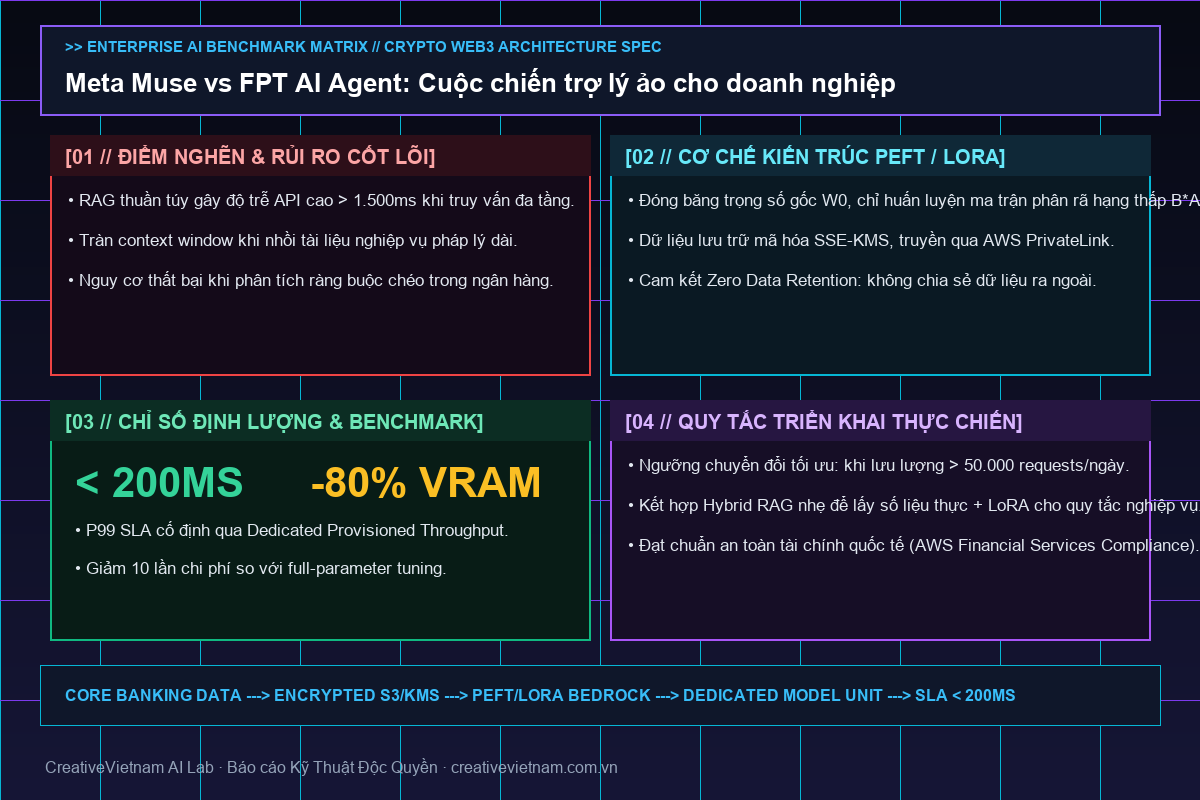 Meta Muse vs FPT AI Agent: Cuộc chiến trợ lý ảo cho doanh nghiệp - Infographic & Key Takeaways